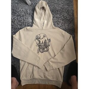 Independent Trading Company Hoodie IVORY OCTUPUS VULGARIS MEDIUM